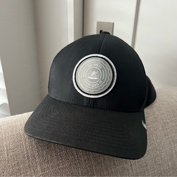 Travis Mathew Del Mar Country Club Black Trucker Hat - Picture 1 of 6